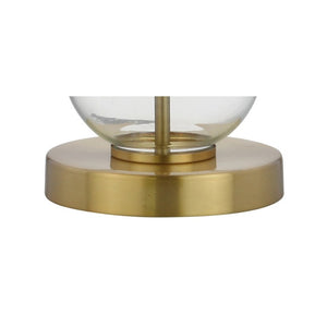 Set of Two 27 Inch Novelty Table Lamps with Elegant Drum Shades for Stylish Home Decor