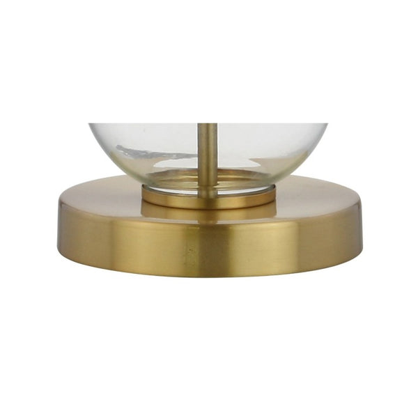 Set of Two 27 Inch Novelty Table Lamps with Elegant Drum Shades for Stylish Home Decor