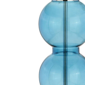 Set of Two 27 Inch Novelty Table Lamps with Elegant Drum Shades for Stylish Home Decor
