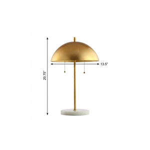 21 Inch Round Globe Shade Table Lamp in Crisp White for Modern Living Spaces