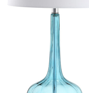 Set of Two 29 Inch Novelty Table Lamps with Elegant Drum Shades for Modern Living Room Decor