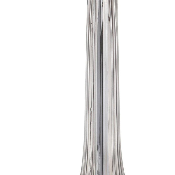 Set of Two 29 Inch Novelty Table Lamps with Elegant Drum Shades for Modern Living Room Decor