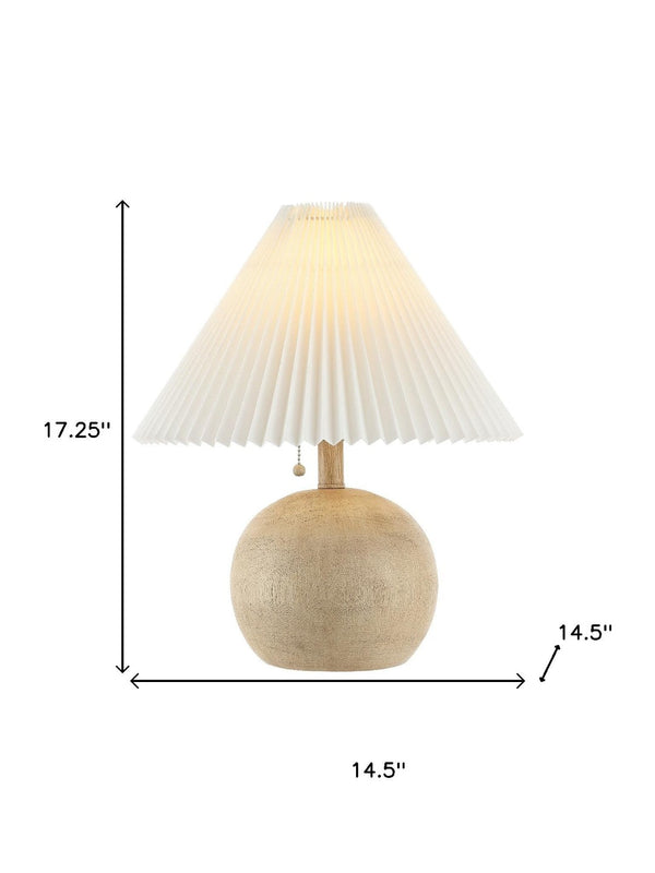 HomeRoots 21" Clear Lighthouse Table Lamp - Elegant LED Illumination with Beige Linen Shade for Coastal Style 715824