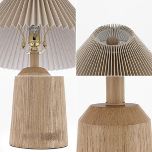 HomeRoots 22" Gold Swing Arm Geometric Table Lamp - Modern Empire Shade for Stylish Home Lighting Solutions 715825