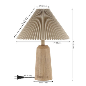 HomeRoots 22" Gold Swing Arm Geometric Table Lamp - Modern Empire Shade for Stylish Home Lighting Solutions 715825