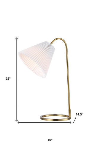 HomeRoots 16" Beige Novelty Table Lamp - Stylish LED with Elegant Empire Shade for Cozy Home Lighting Solutions 715827