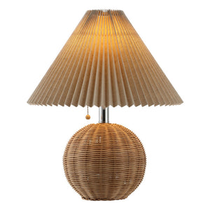 HomeRoots 29" Clear Table Lamp LED - Elegant Crystal Base with Linen Shade for Modern Home Décor & Warm Light 715845