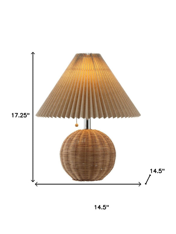 HomeRoots 29" Clear Table Lamp LED - Elegant Crystal Base with Linen Shade for Modern Home Décor & Warm Light 715845