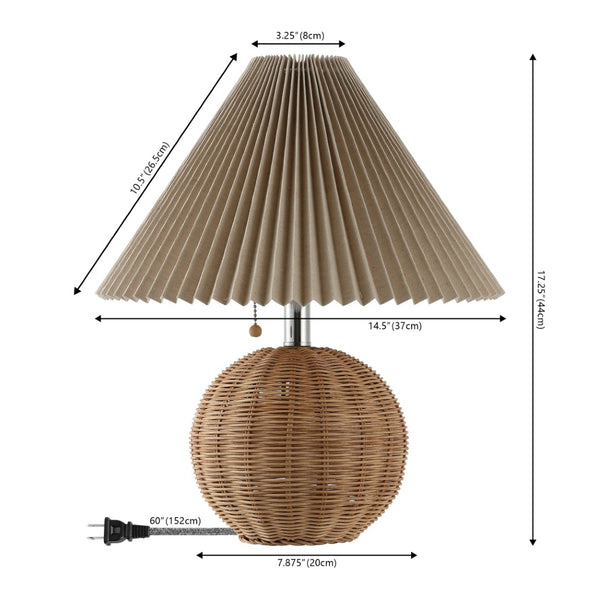 HomeRoots 29" Clear Table Lamp LED - Elegant Crystal Base with Linen Shade for Modern Home Décor & Warm Light 715845