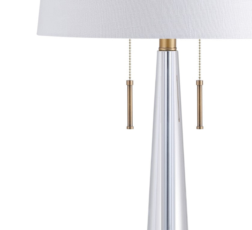 30 Inch Gold Finish Novelty Table Lamp with Classic Empire Shade for Elegant Living Room Decor