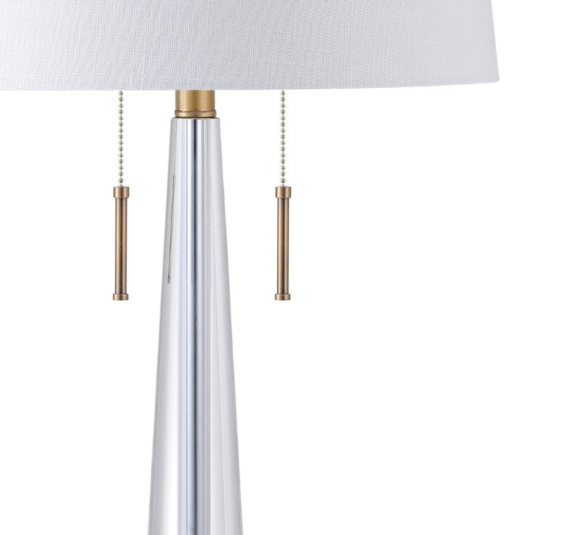 30 Inch Gold Finish Novelty Table Lamp with Classic Empire Shade for Elegant Living Room Decor