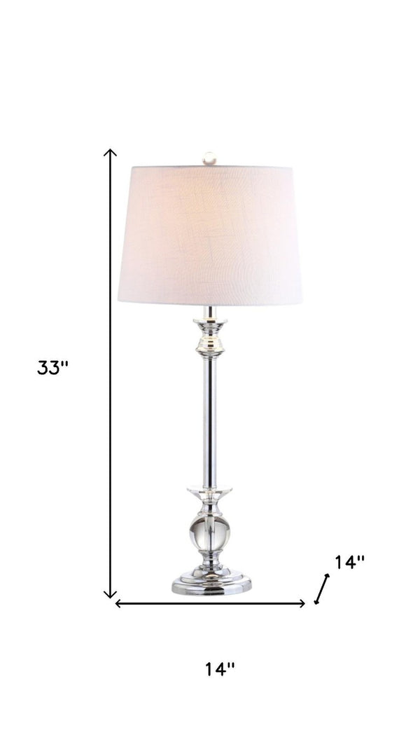Set of Two Silver Accent Table Lamps Featuring Drum Shades for Modern Living Rooms