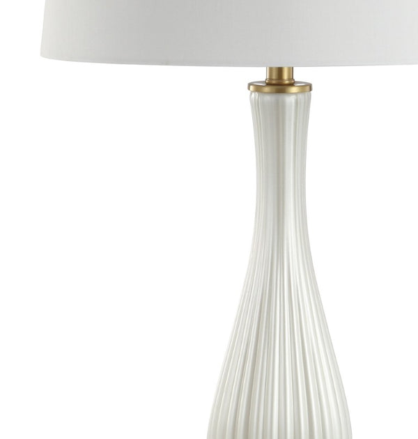 34 Inch Gold Finish Novelty Table Lamp Featuring a Spherical Globe Shade for Living Rooms