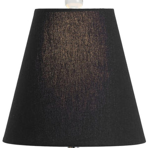 HomeRoots 16" Clear Novelty Table Lamp - Stylish Pink Globe Shade for Modern Ambient Lighting & Home Decor 715893