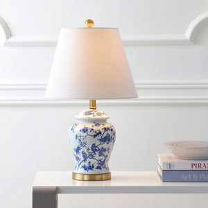 HomeRoots 22" Gold Urn Table Lamp - Elegant LED Lighting with White Shade for Timeless Home Decor Style 715897