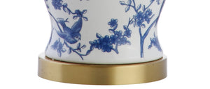 HomeRoots 22" Gold Urn Table Lamp - Elegant LED Lighting with White Shade for Timeless Home Decor Style 715897