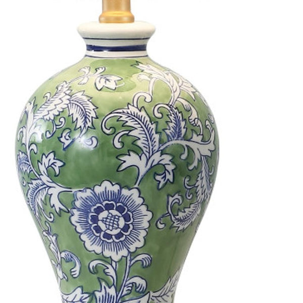 24 Inch Urn Base Table Lamp with Empire Shade for Elegant Living Room Decor