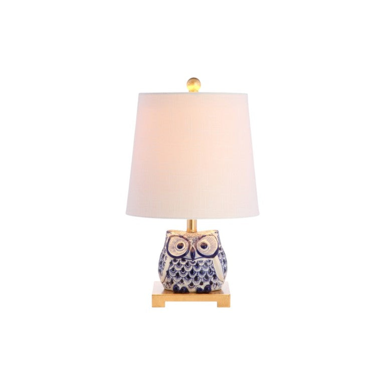 HomeRoots Set of Two Gold Finish Bedside Table Lamps with Classic Empire Fabric Shades 715913