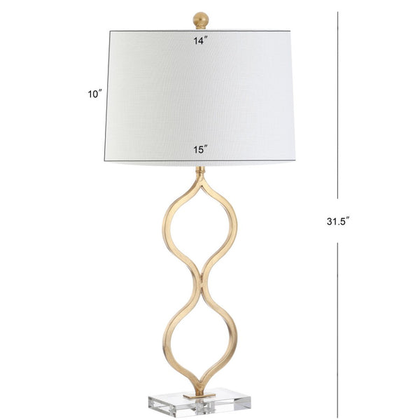 HomeRoots 33" Elegant White Table Lamp with Gray Linen Globe Shade - LED-Compatible for Soft Ambient Lighting 715930