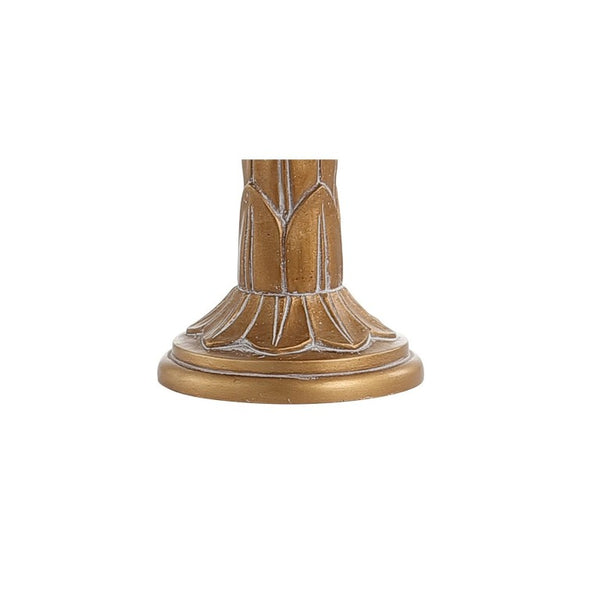 29 Inch Antiqued Gold Table Lamp Featuring a Classic Drum Shade for Elegant Interiors