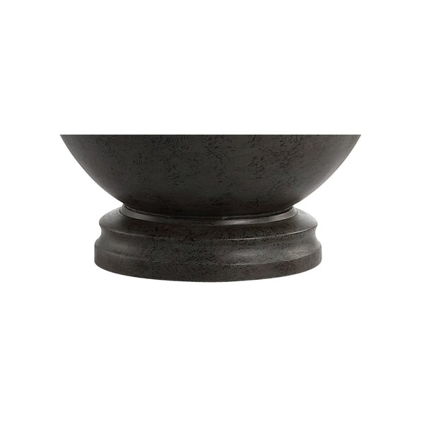 HomeRoots 29" Elegant Brown Resin Table Lamp with Globe Shade for Modern, Cozy Lighting in Any Room 715934