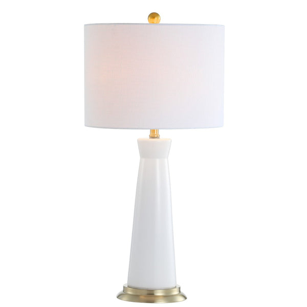 HomeRoots 30" Gold Table Lamp with Elegant Globe Shade - Modern LED Accent for Home & Office Decor 715942