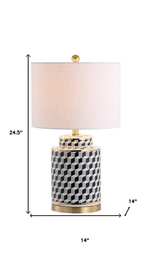 HomeRoots 26" Gold Table Lamp with Globe Shade – Stylish LED Design for Modern Elegance in Any Room 715945