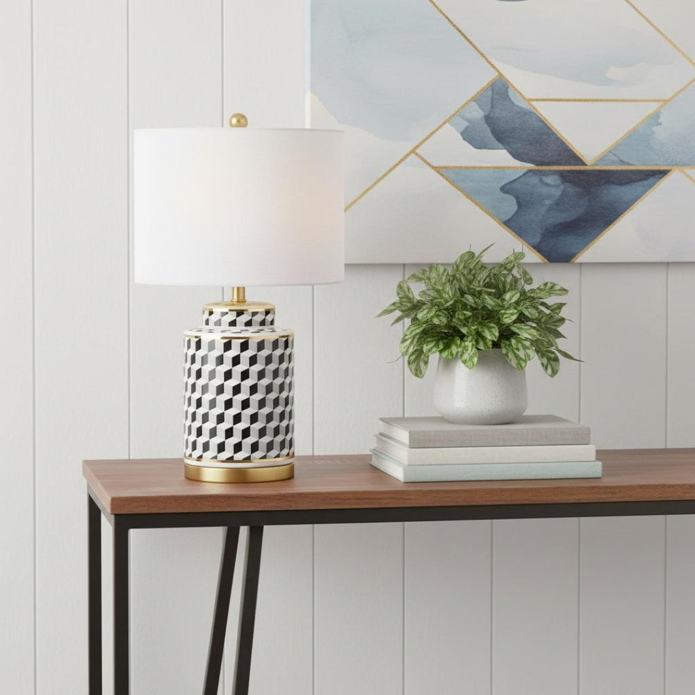 HomeRoots 26" Gold Table Lamp with Globe Shade – Stylish LED Design for Modern Elegance in Any Room 715945