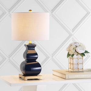 HomeRoots 26" Gold Table Lamp with Elegant Globe Shade - Modern Design for Living Room, Bedroom & Office Decor 715946
