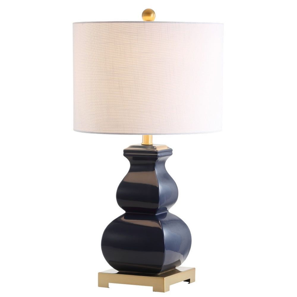 HomeRoots 26" Gold Table Lamp with Elegant Globe Shade - Modern Design for Living Room, Bedroom & Office Decor 715946