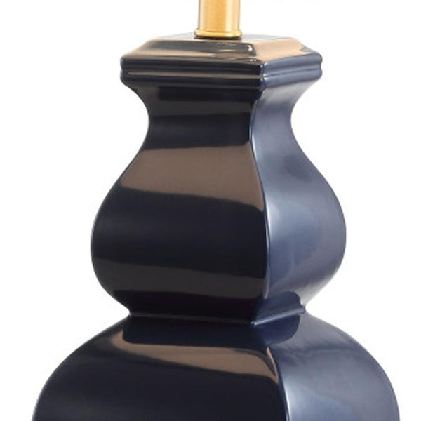 HomeRoots 26" Gold Table Lamp with Elegant Globe Shade - Modern Design for Living Room, Bedroom & Office Decor 715946
