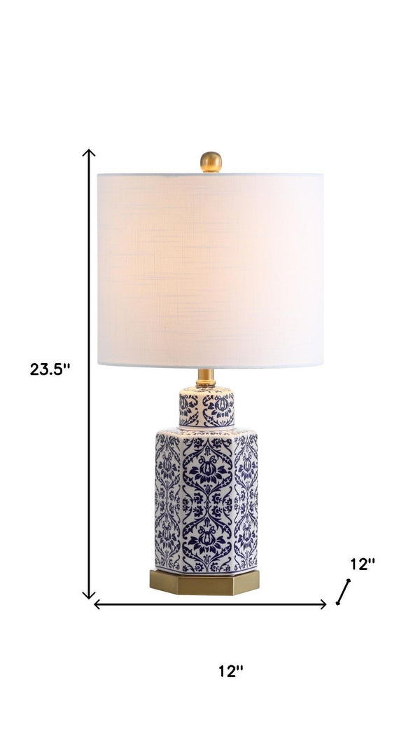 HomeRoots 25" Gold Table Lamp with Globe Shade - Modern LED Design for Elegant Ambient Lighting in Any Room 715948