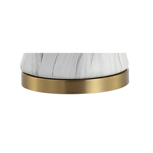 HomeRoots 31" Gold Table Lamp with Globe Shade – Chic LED Design for Elegant Home Lighting & Décor 715950