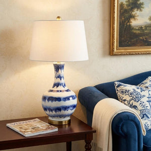 31 Inch Novelty Table Lamp with Globe Shade for Glamorous and Elegant Living Spaces