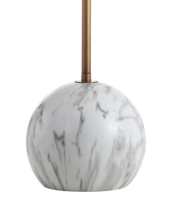 HomeRoots 34" Gold Novelty Table Lamp with Empire Shade – Elegant Ambient Lighting for Any Room Decor Style 715953