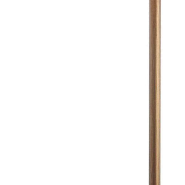 HomeRoots 34" Gold Novelty Table Lamp with Empire Shade – Elegant Ambient Lighting for Any Room Decor Style 715953