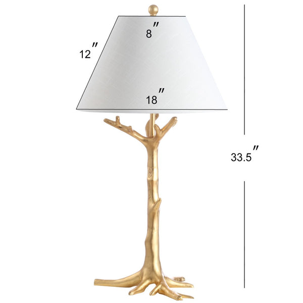 HomeRoots 26" Clear Novelty Table Lamp – Modern Glam LED Lighting with Elegant Drum Shade & Built-in Outlet 715961