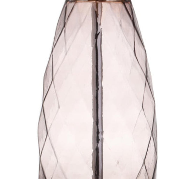 HomeRoots 27" Modern Silver Table Lamp with White Linen Drum Shade - LED Compatible, Stylish Illumination for Home 715968
