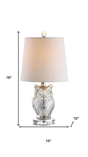 HomeRoots 29" Gold Novelty Table Lamp - Elegant Globe Shade, USB Charging & Timeless Modern Design for Any Room 715971