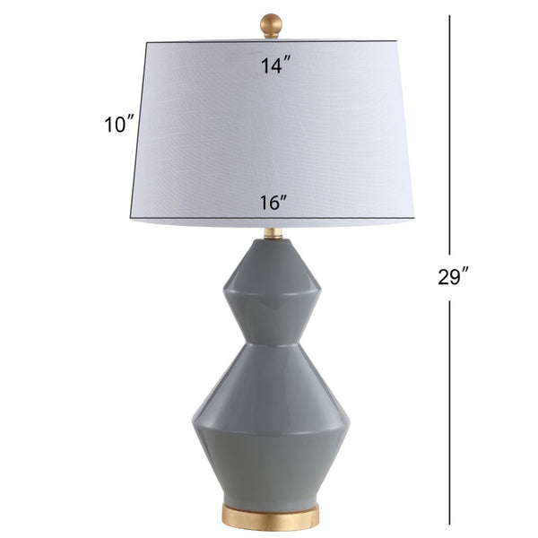 HomeRoots 21" Silver Novelty Table Lamp with Globe Shade - Modern Elegance, Soft Light for Any Room Decor 715974