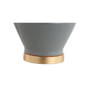 HomeRoots 21" Silver Novelty Table Lamp with Globe Shade - Modern Elegance, Soft Light for Any Room Decor 715974
