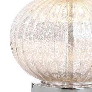 HomeRoots 26" Cream Ceramic Table Lamp with Elegant Drum Shade - LED-Compatible, Stylish & Versatile Design 715979