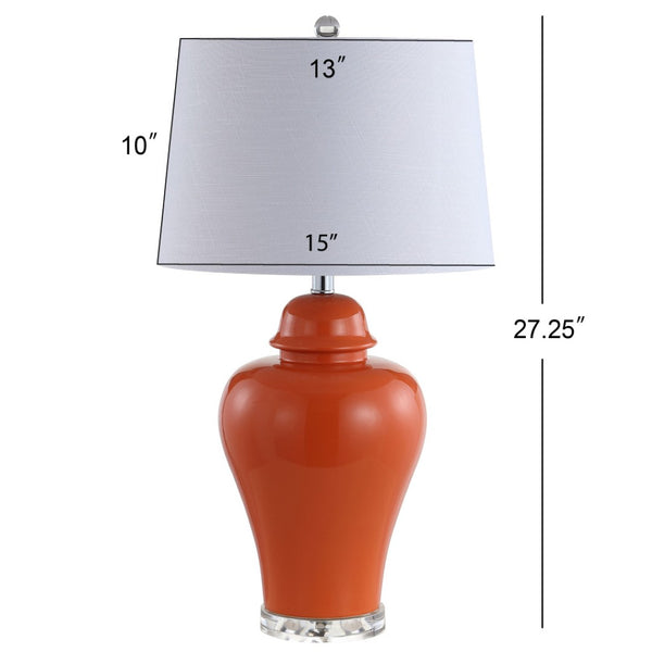 HomeRoots 28" Silver Table Lamp – Elegant LED Drum Shade for Modern Ambiance in Living Rooms & Bedrooms 715987