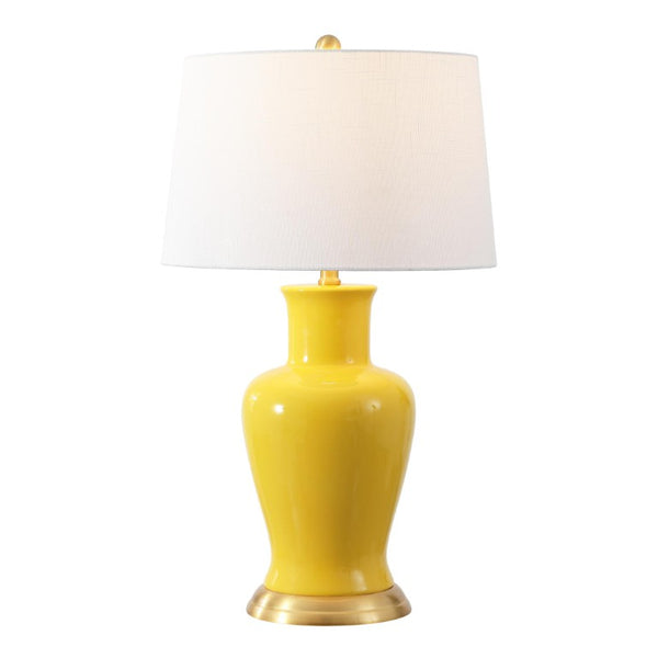 HomeRoots 29 Inch Urn Table Lamp with Empire Shade Elegant Glam Bedside and Bedroom Accent Light Gold 715999