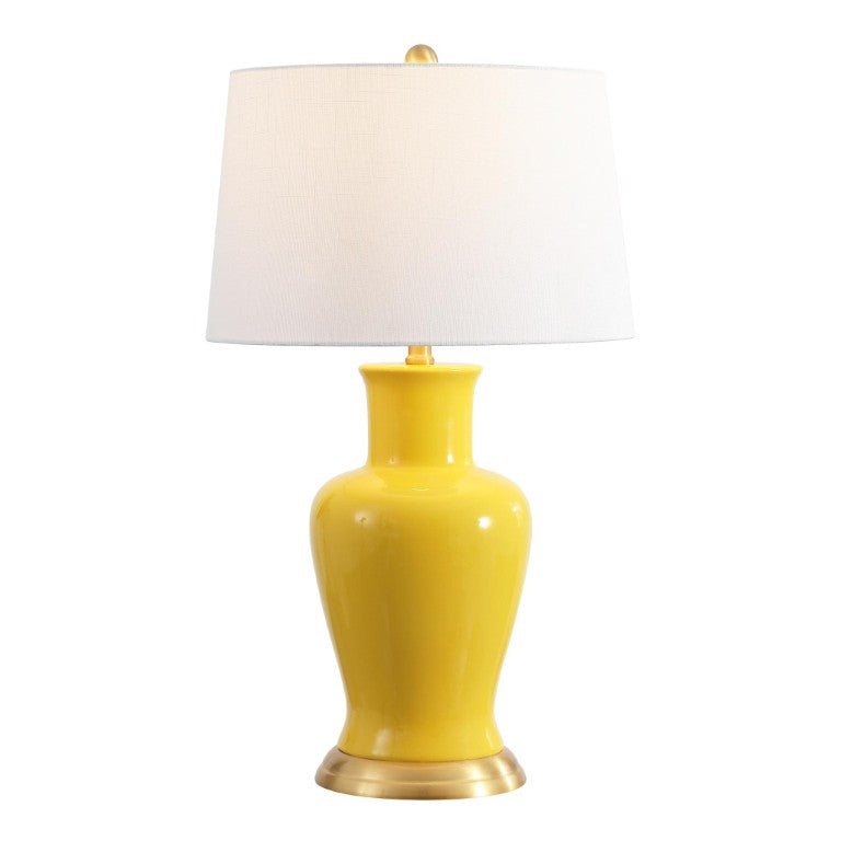 HomeRoots 29 Inch Urn Table Lamp with Empire Shade Elegant Glam Bedside and Bedroom Accent Light Gold 715999