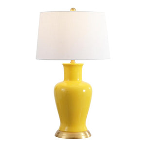 29 Inch Urn Table Lamp with Empire Shade Elegant Glam Bedside and Bedroom Accent Light