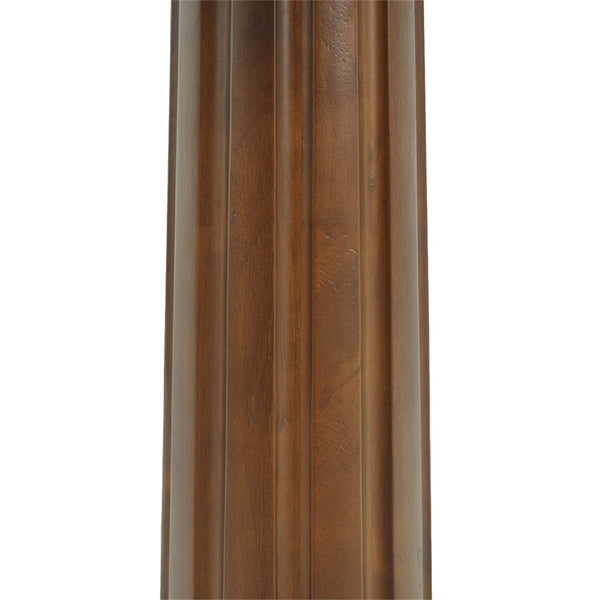 English Elm Modern Square Dining Table - 33.5" Sintered Stone Top With Wood Legs & Gold Base For Small Spaces P2 W1535S00599-GIGA