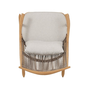 English Elm Set of 3 Outdoor Iron Rocking Chairs with Woven Rattan Back and Ceramic Tile Table N769P289096T_2_N769P414511B