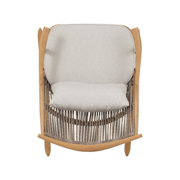 English Elm Set of 3 Outdoor Iron Rocking Chairs with Woven Rattan Back and Ceramic Tile Table N769P289096T_2_N769P414511B