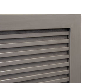 English Elm Riviera 64" Fireplace Mantel with 42" Electric Insert, Poplar & Okume Veneer, Bourbon Finish, Remote Control Grey B108P364427